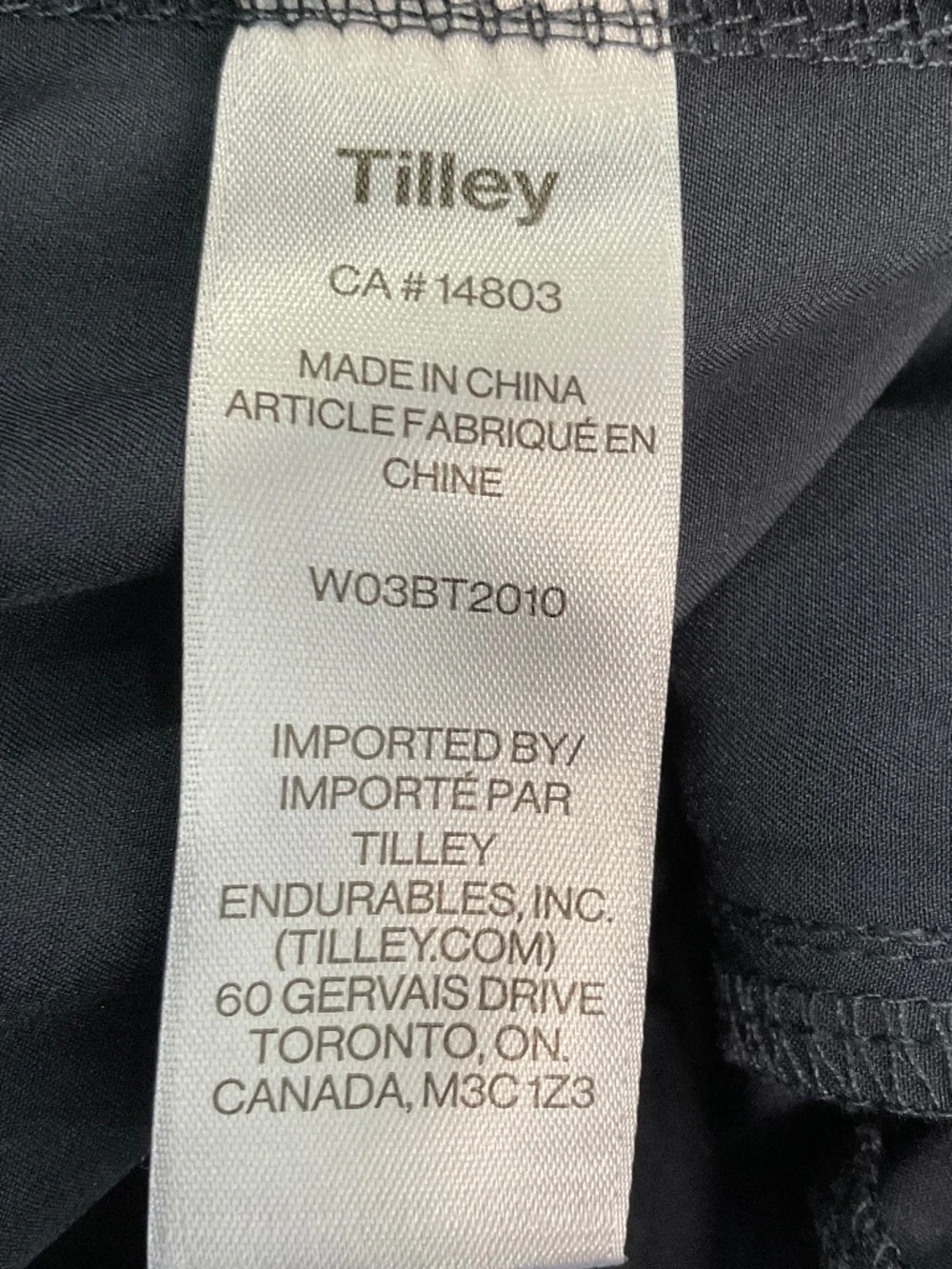 Tilley Women’s Large navy Blue tech Jogger Pants Stretch Travel Athleisure - Picture 9 of 11